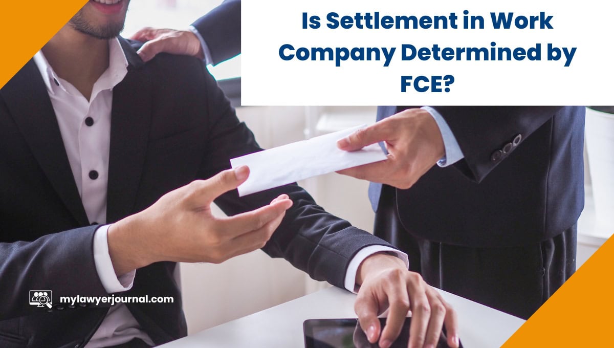 is settlement in work comp determined by fce